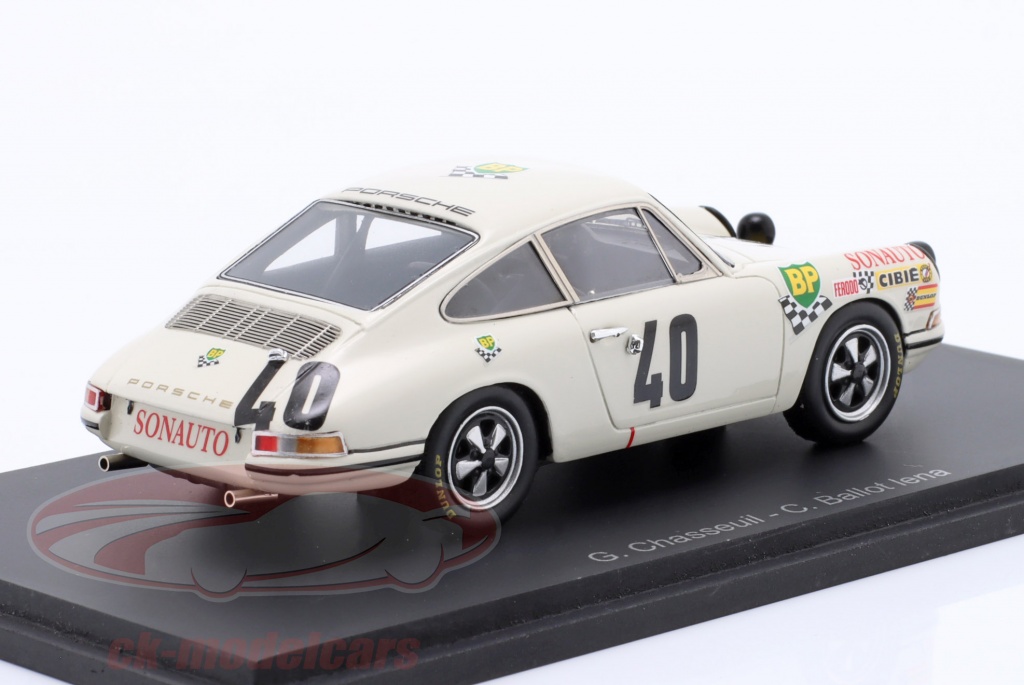 Modèle Réduit Porsche 911 Le Mans 1968 No.44 - Spark 1/43 - Résine, Neuf