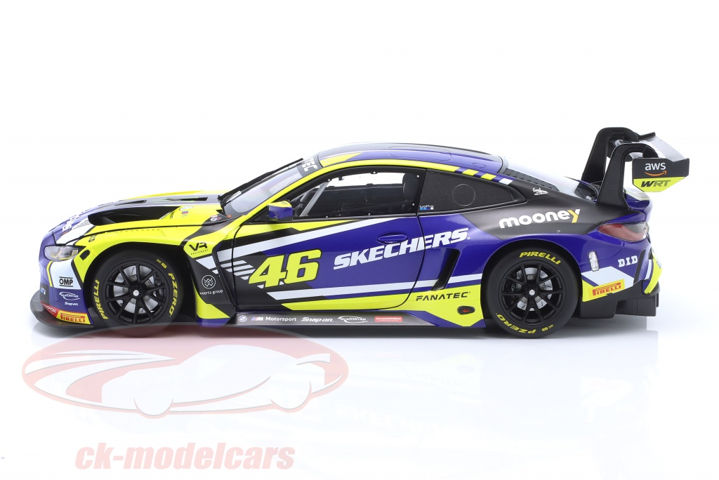 Minichamps 1:18 BMW M4 GT3 #46 6ème 24h Spa 2023 Farfus, Martin, Rossi 113232646BOX modèle voiture 113232646BOX 4012138776050