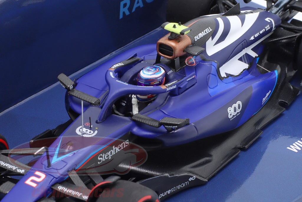 Minichamps 1:18 Logan Sargeant Williams FW45 #2 britannique GP formule 1 2023 117231102 modèle voiture 117231102 4012138776296