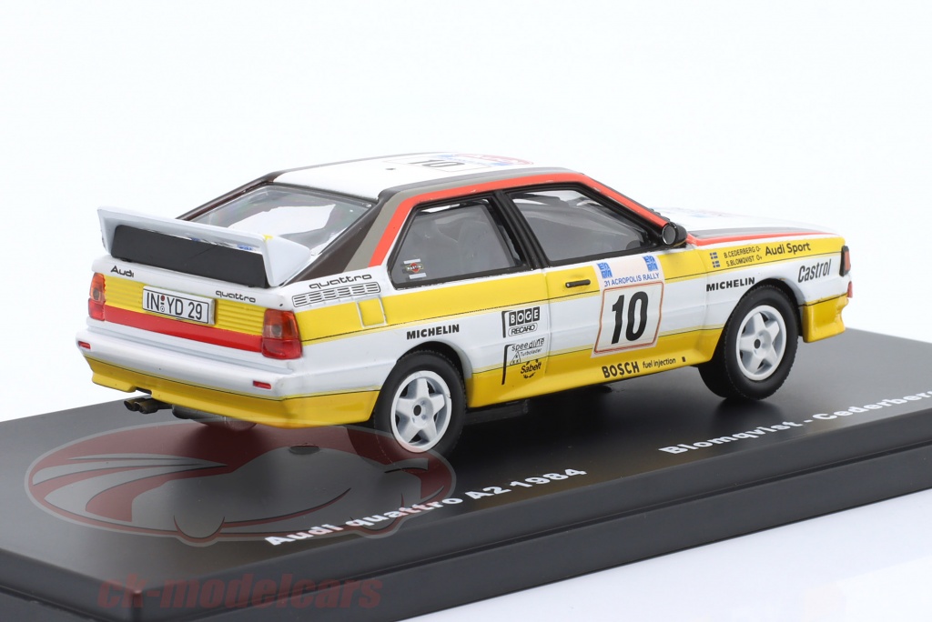 Schuco 1/43 AUDI Quattro 1984 Argent ART.450923500