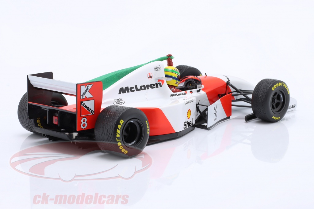 Coche De Colección 1:43 - Ayrton Senna McLaren MP4/8 #8 - GP Australia 1993 - Formula 1
