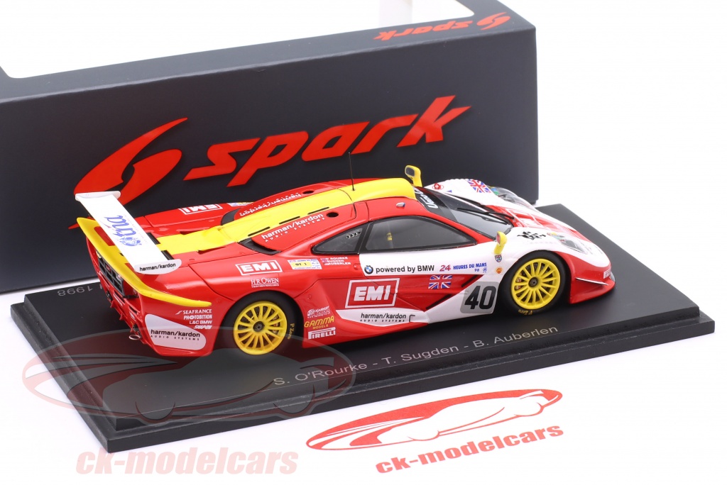 McLaren: F1 GTR - #40 4th Le Mans 24 hrs (1998) - O' Rourke / Sugden