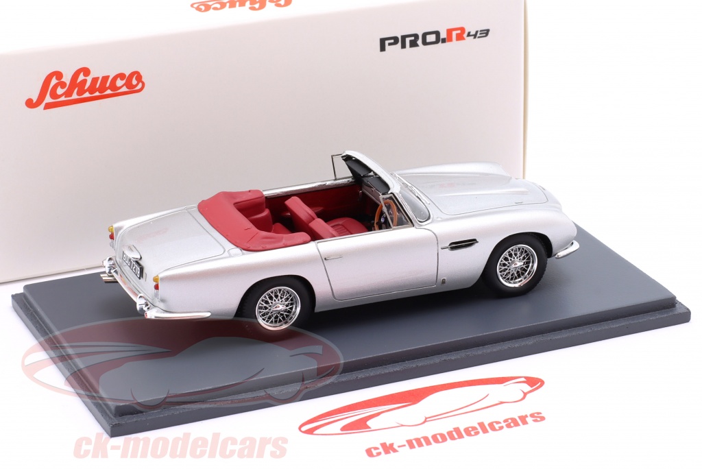 Schuco 450935900 - Aston Martin DB5 Volante Gris 1/43, Modèle Neuf