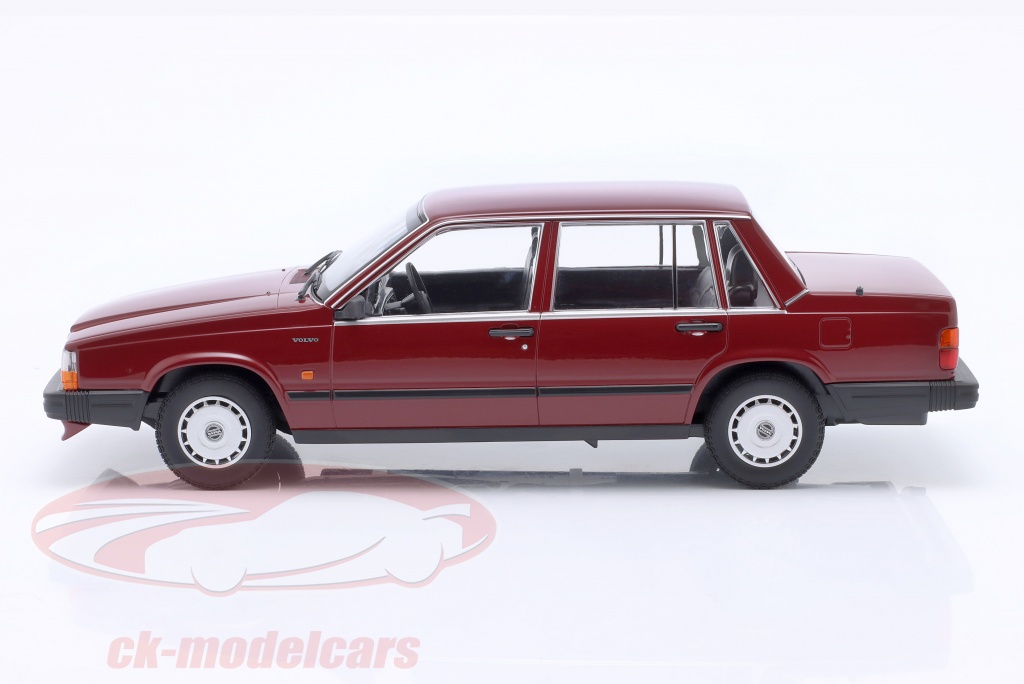 Volvo 740GL 1986 Polizia Svezia – Modellino MINICHAMPS 1/18 Bianco/blu, Metallo, Limited Edition - Foto 2