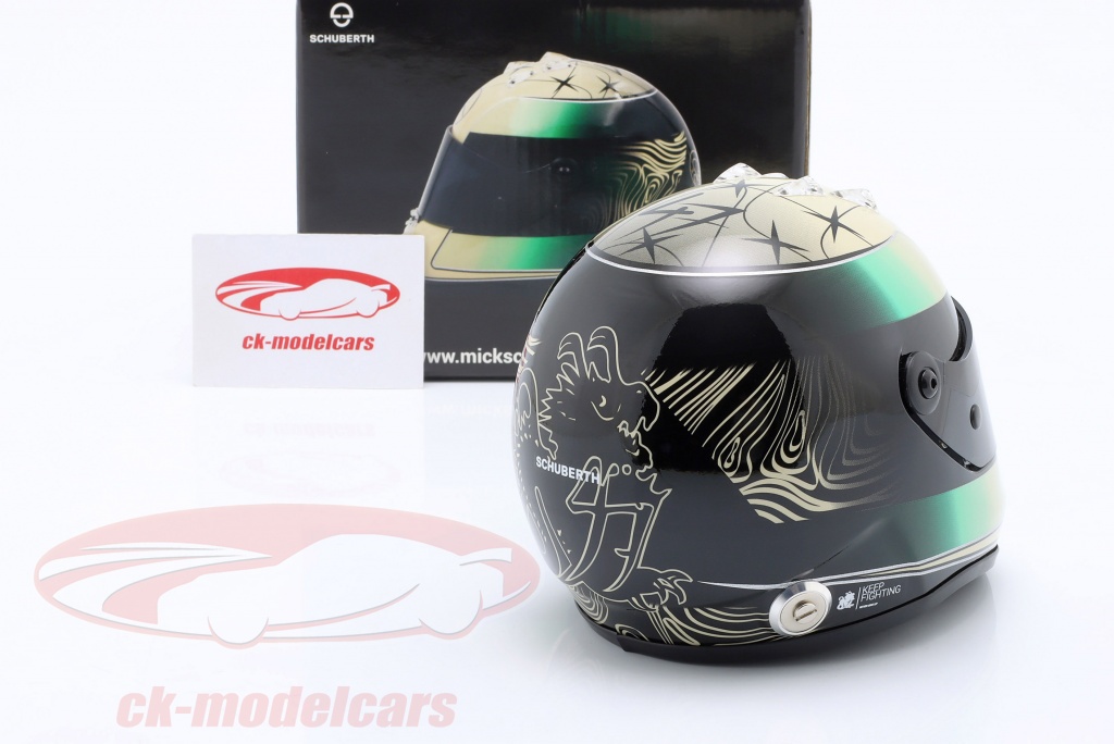 Schuberth 1:2 Mick Schumacher Mercedes AMG Petronas formula 1 2024