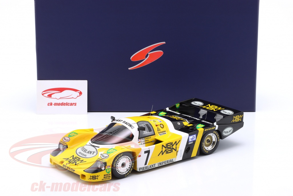 Porsche 1/18 18LM84 Spark 1:18 Porsche 956 #7 Winner 24H Le Mans
