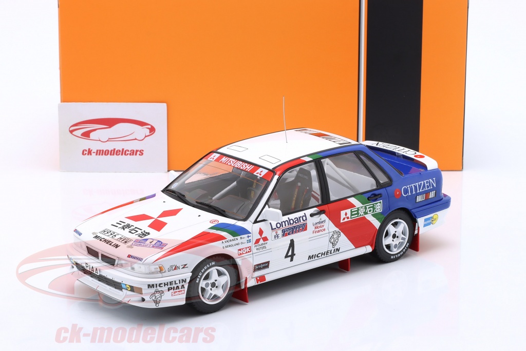 Ixo 118 Mitsubishi Galant VR4 4 RAC Rallye 1990 Vatanen, Berglund 18RMC192B.22 Modellauto