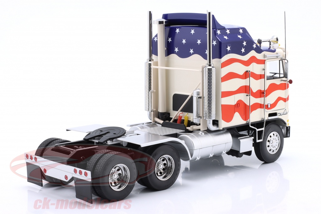 Road Kings Stars & Stripes Kenworth K100 Aerodyne 1976 RK180146 | - Boutique en ligne de modèles de camions et d'engins de chantier