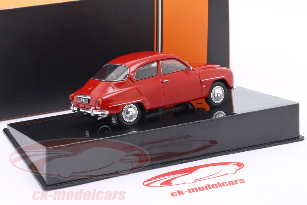 Modèle Réduit 1:43 IXO Saab 96 V4 1965 - Blanc - Collection Miniature Voiture
