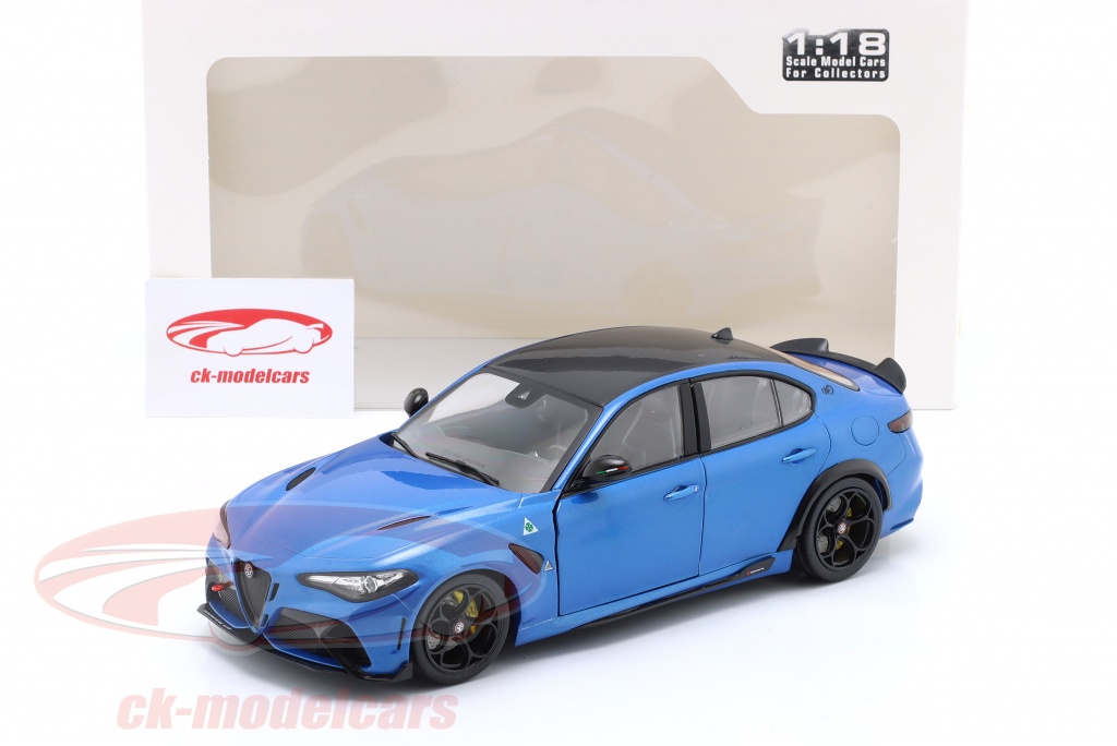 Modèle Giulia GTA 2022 Alfa Romeo Giulia GTA Nagemaakt Yellow 2022 1/18 SOLIDO Modèle Réduit Métal Alfa Romeo