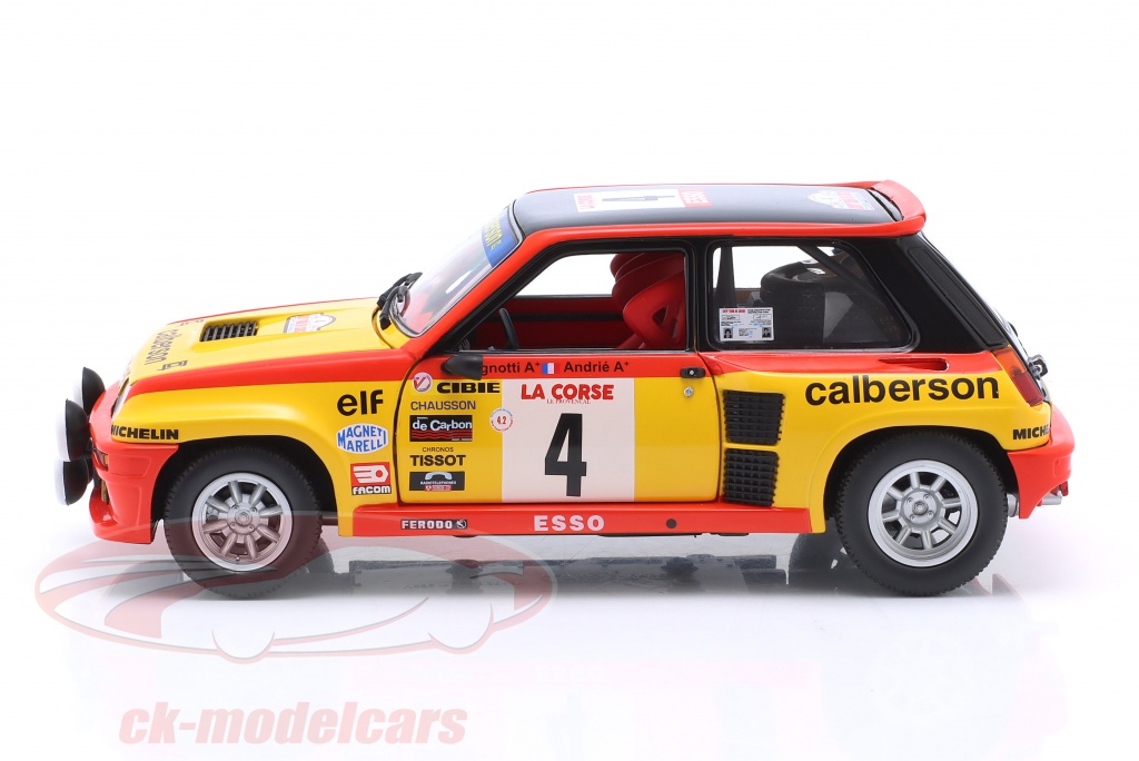 Solido - 1:18 - renault 5 turbo rallyes d'antibes 1983 - Catawiki