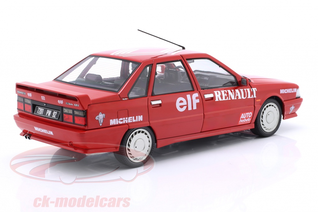 SOLIDO 1:18 Renault 21 Turbo MK.1 Bleu 1988 - Miniature Voiture Collection