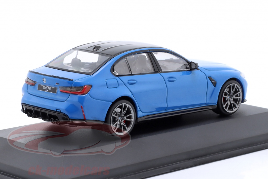1:43 BMW G80 M3 Sedan Santorini Blue 2023