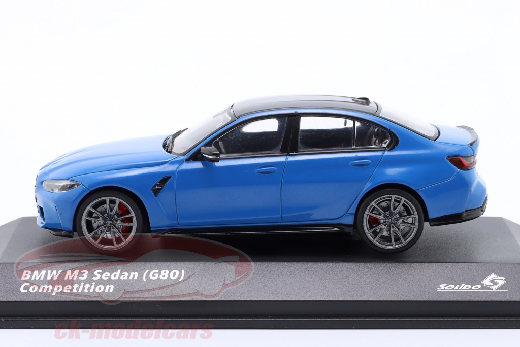 BMW G80 M3 Competition Pack M vert de 2023 - 1/43 de SOLIDO S4315301