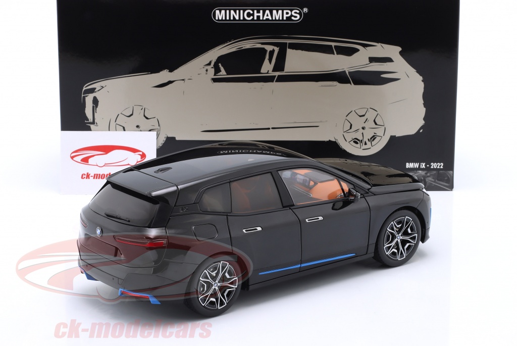 Minichamps 1:18 BMW iX (i20) Bouwjaar 2022 zwart metalen 110023101 ...