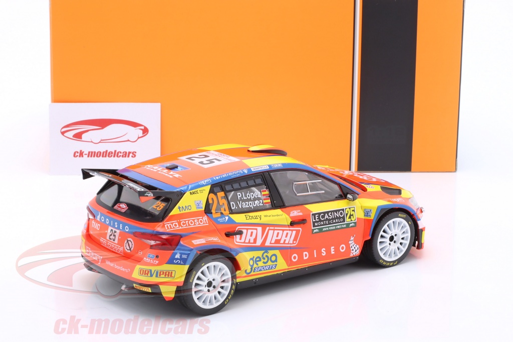 SKODA Fabia Rally2 #26 Rallye de Monte Carlo 2024 C.INGRAM / H.McKILLOP | Collect World