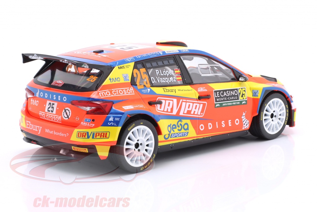 SKODA Fabia Rally2 #26 Rallye de Monte Carlo 2024 C.INGRAM / H.McKILLOP | Collect World