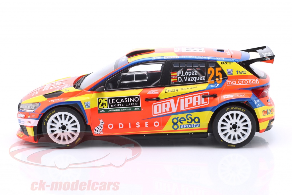 SKODA FABIA RALLY2 N.26 RALLY MONTE CARLO 2024 INGRAM-MCKILLOP 1:43 Ixo