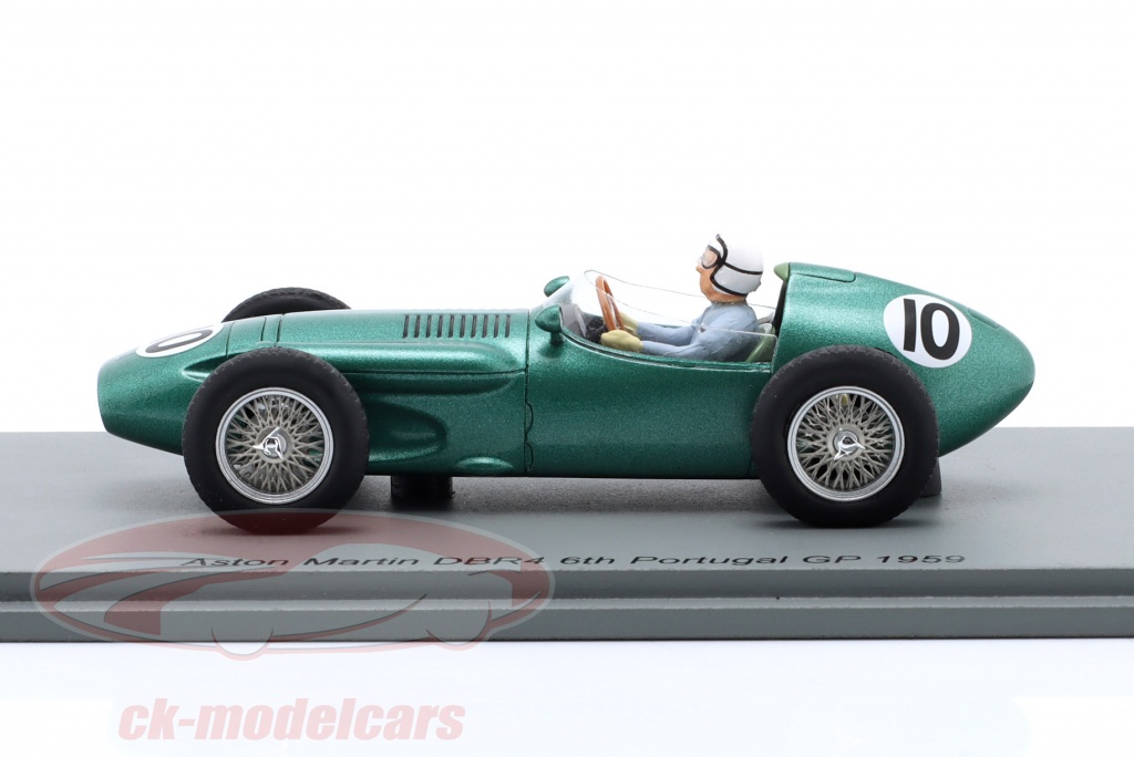 Modellino Aston Martin DBR5 Di Roy Salvadori – F1 GP Gran Bretagna 1960 – Spark 1:43 - Foto 5