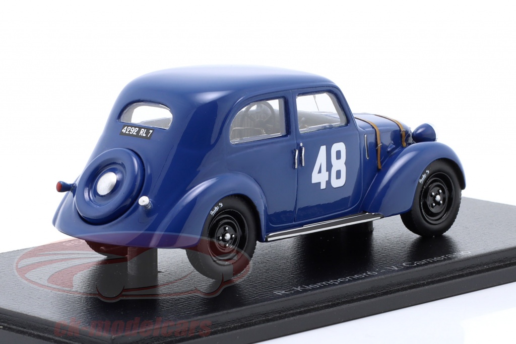 Spark 1/43 Simca 8 N°48 – Le Mans 1938, Modèle De Collection En Résine