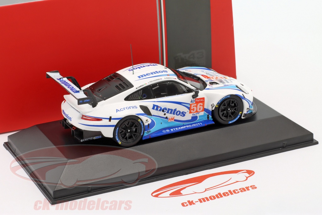Spark Porsche 911 RSR-19 #92 Porsche GT Team 24Hrs Le Mans 2020 1 43 Scale