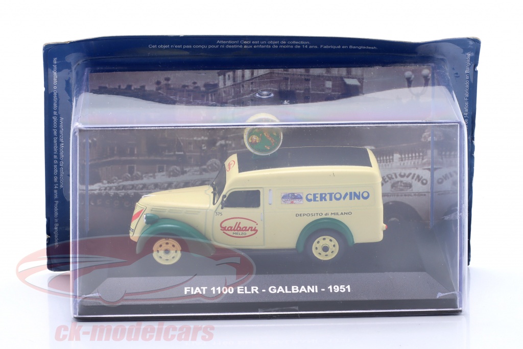 Camion D'Epoca N 81 Galbani - Modellino Da Collezione Nuovo