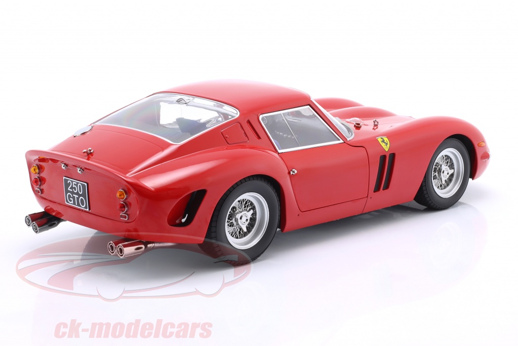 Modèle Réduit Ferrari 250 GTO 1962 Au 1/12 - KK Scale Models, Métal, Neuf