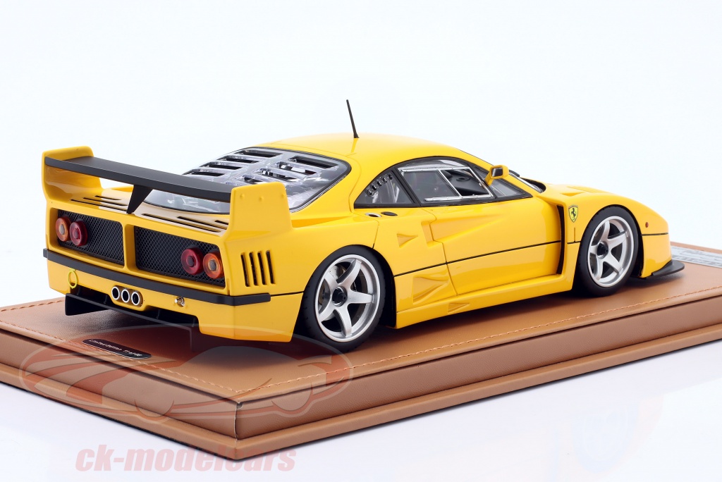 TECNOMODEL MYTHOS 1/18 - FERRARI F40 LM - 24h Le Mans 1996 - Little Bolide