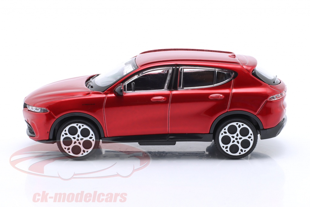 Alfa Romeo Tonale Modellauto 1:24 Von Burago - Rot Metallic Ab 2022