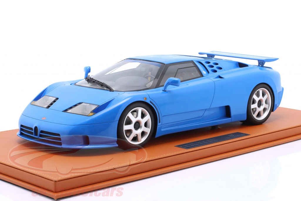 TopMarques 1:12 Bugatti EB110 SS Año de construcción 1994 azul TM12-42A ...