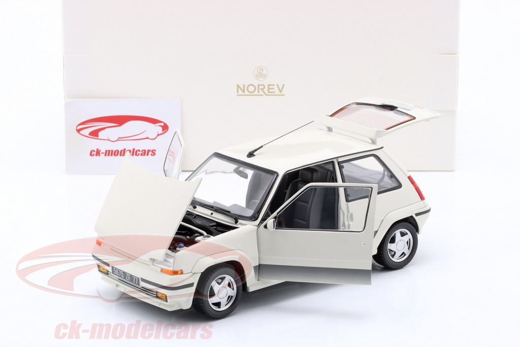 Voiture Miniature Norev 1/18 - Renault 5 GT Turbo - Occasion Sans Boîte