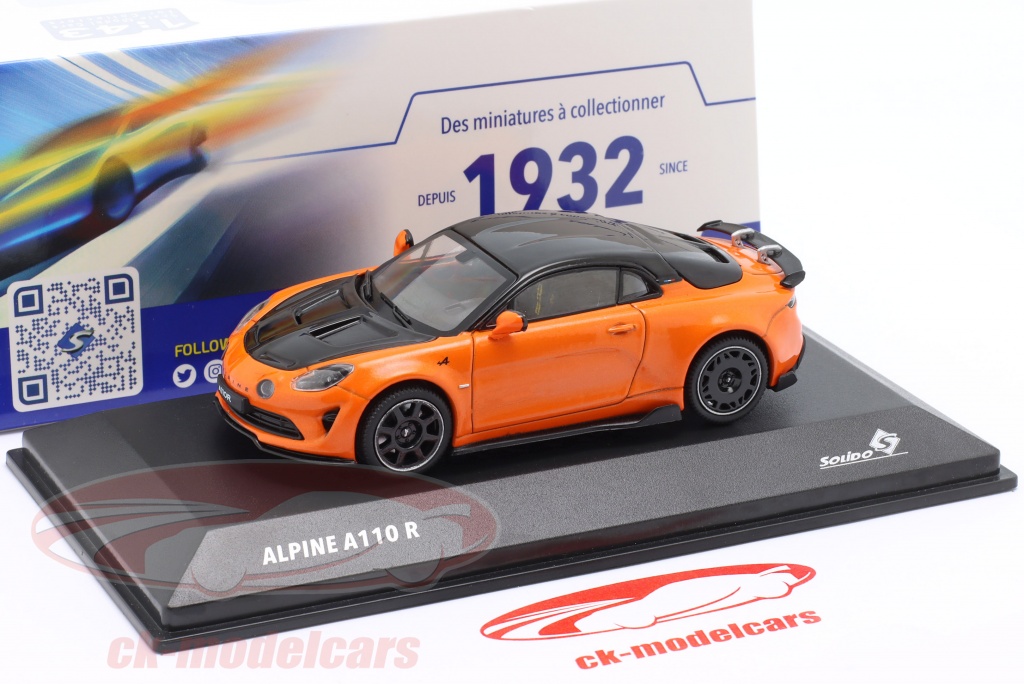 Alpine A110 Orange Feu 1