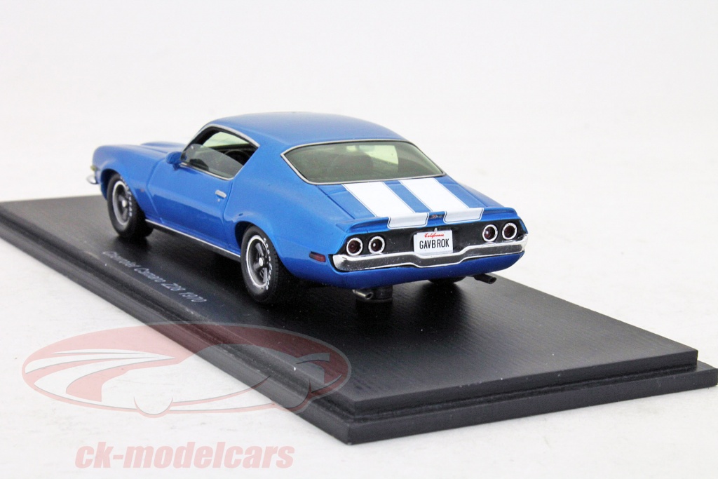 Modèle Réduit Chevrolet Camaro Bordeaux à Bandes Blanches - Hot Wheels