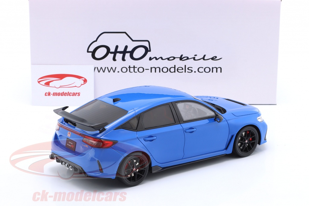 Honda Civic Type R Racing Blue Pearl 2022 1/18 OTTOMOBILE OT1093