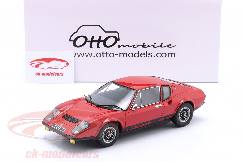 Ligier JS2 1971 1:18 OttOmobile Vermelho - 20 anos! Loja on-line de