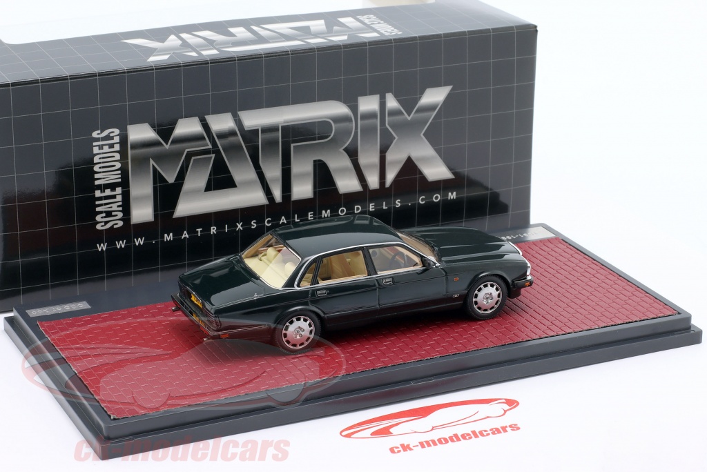 Matrix 1:43 Jaguar XJR X300 Ano de construção 1994-1997 verde escuro