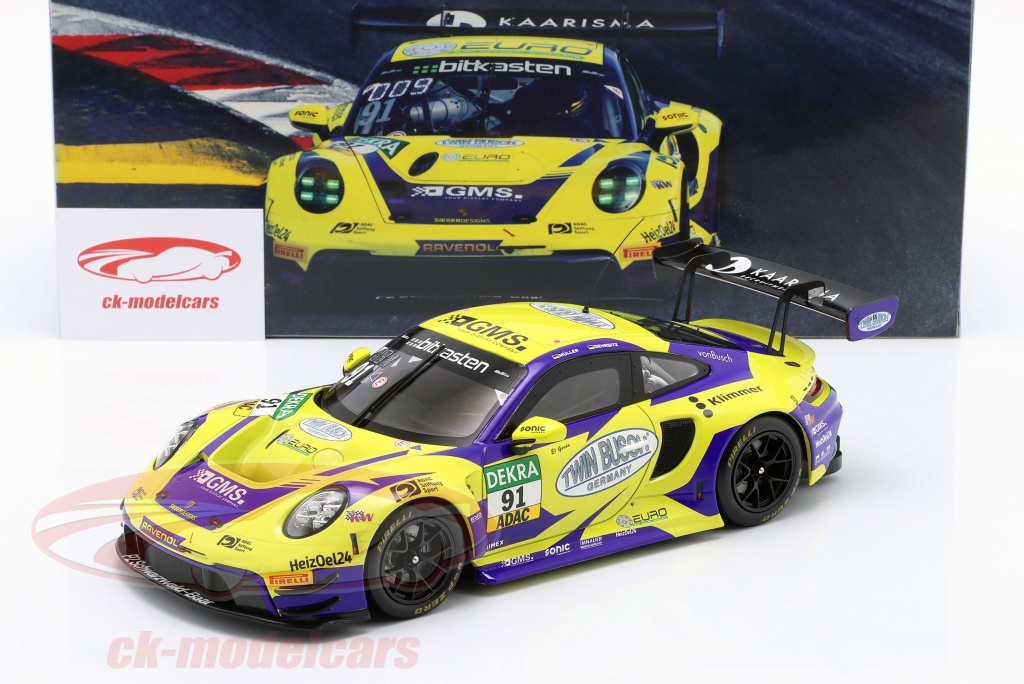 MAISTO - Porsche 911 GT3 de 2022 - Voiture Miniature à l'échelle 1:18 - Réplique fidèles à L'Originale - Jouet pour Enfant - à Collectionner à partir de 3 Ans