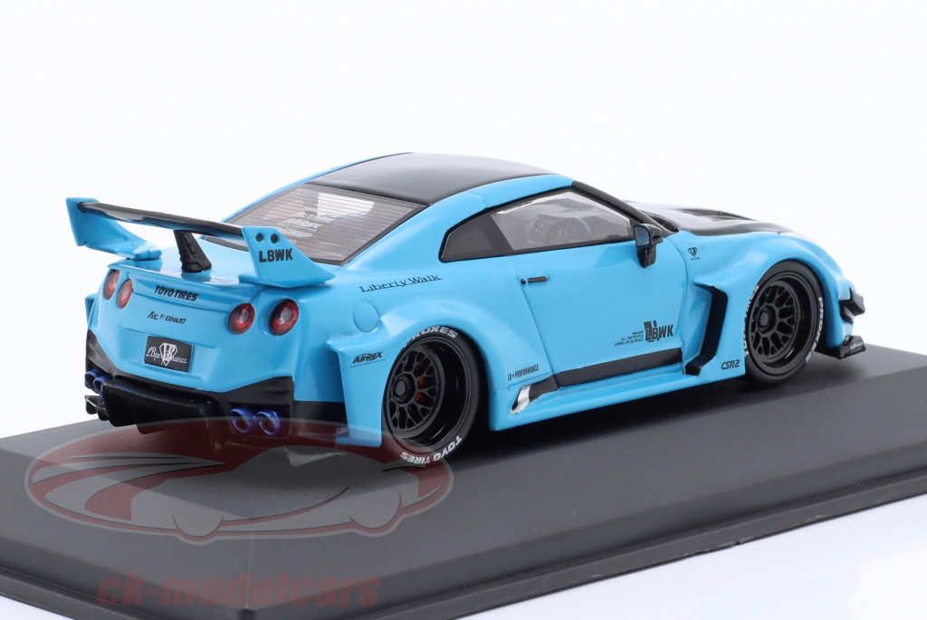Solido 1:43 Nissan GT-R (R35) LBWK Body-Kit 2019 azul S4311209 modelo ...