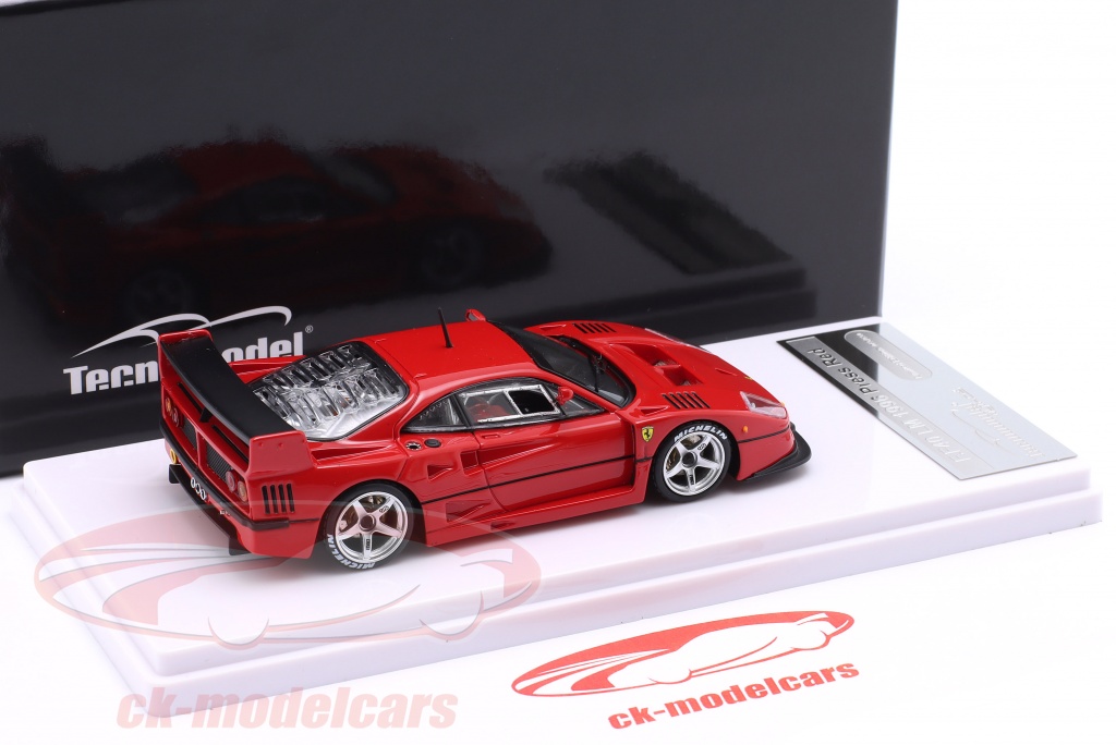 TECNOMODEL FERRARI F40 GTE LM PILOT Mans 1996 1:18 TM18286F Bleu N°56 EUR 279,95 - FR