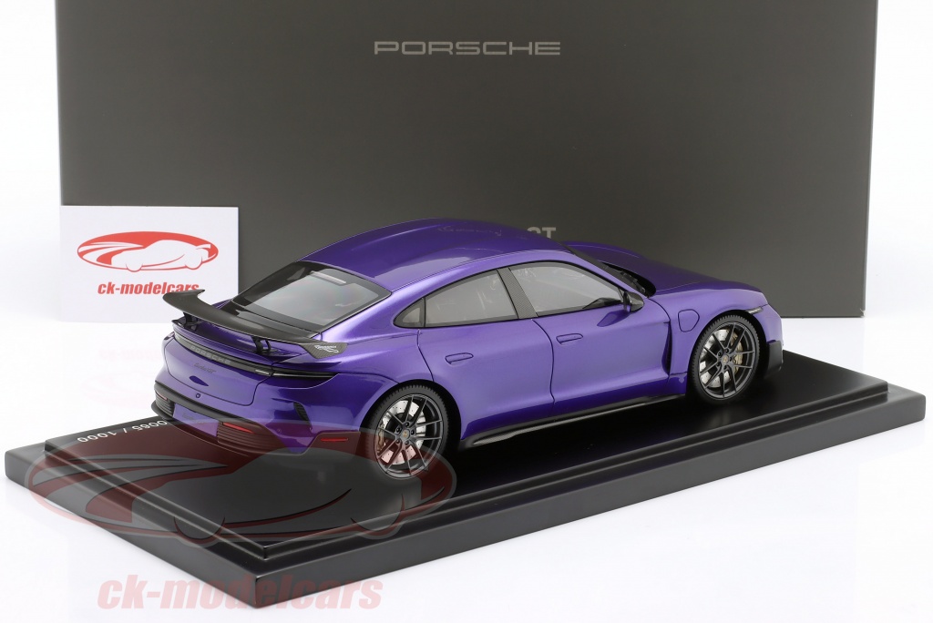 Miniature Porsche 991 Turbo S 1/18 GT Spirit 911 (993) Projct Gold Doré