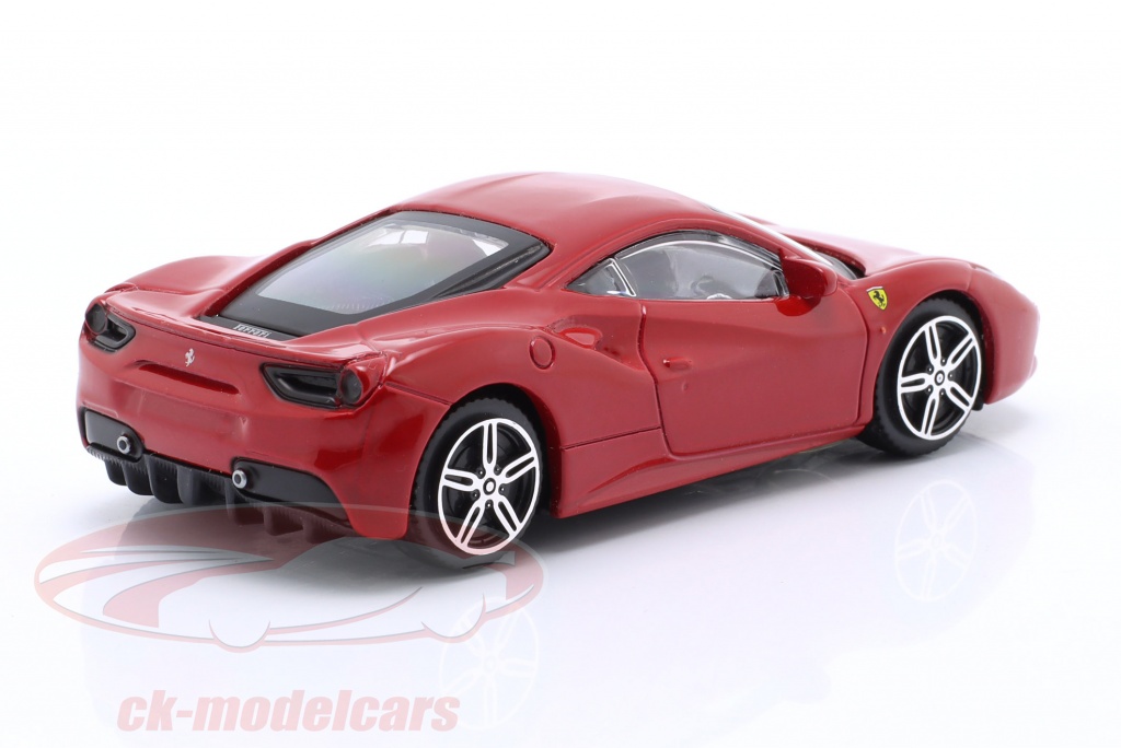 Bburago Signature Series 1/43 488 GTB Bianco - Tomica Presenta - Dal Giappone