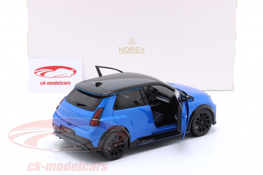 Modèle Réduit Alpine A290 GTS 2024 - Bleu - Échelle 1/18