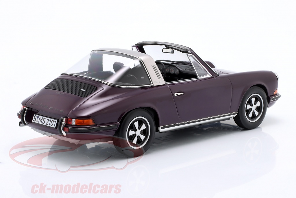 Porsche 911 Turbo Cabriolet MOMO Italy 1/18 NOREV - Modèle Miniature Noir Occasion