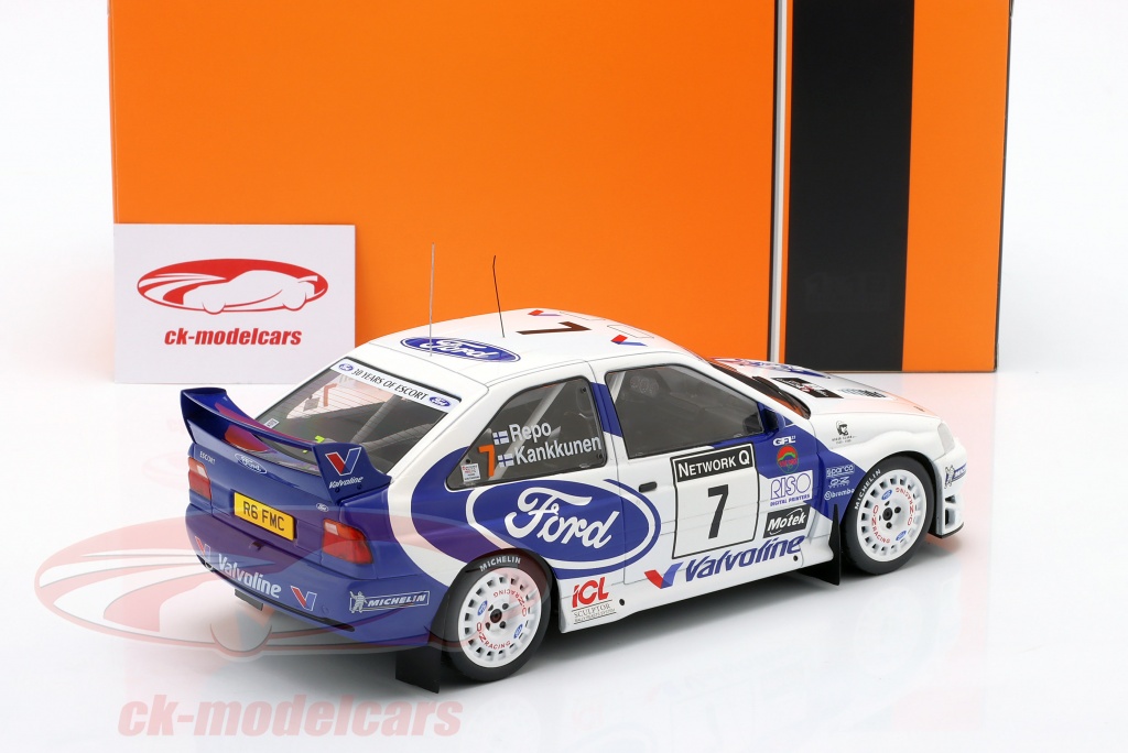 Ixo Models 1:18 FORD ESCORT WRC #8 B.Thiry – S.Prévot RAC Rally 1998