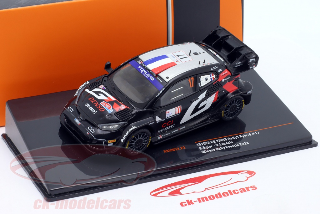 Toyota GR Yaris Rally1 #1 Rally Safari 2022 Ogier / Veillas 1:43