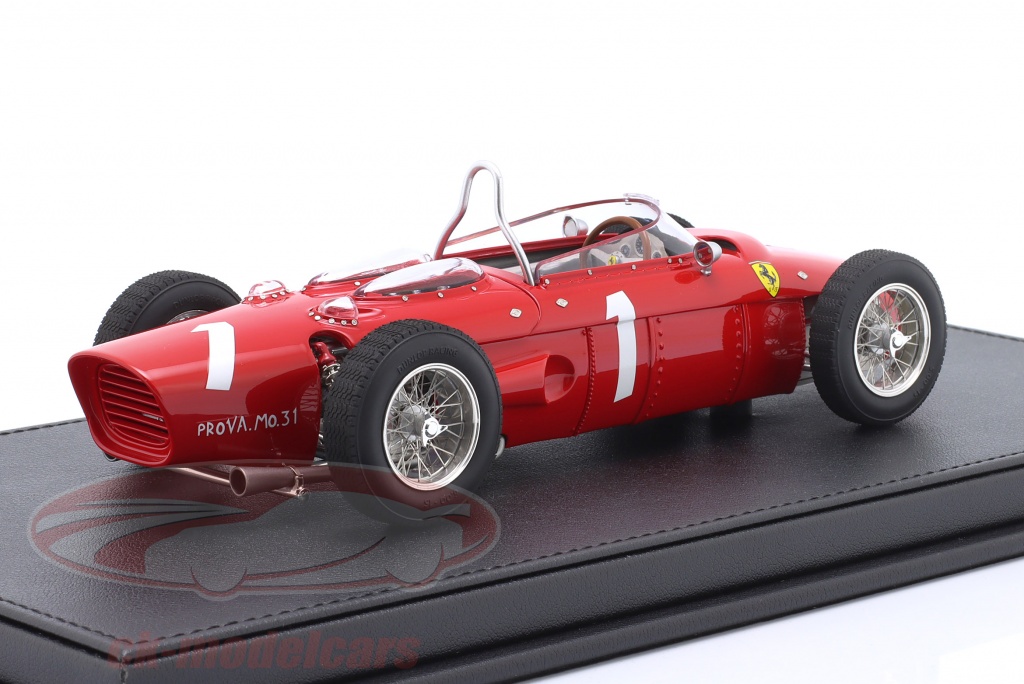 FERRARI DINO 156 F1 #1 Phill Hill 1962 THIRD PLACE DUTCH GP Zandvoort 1962 GP Réplicas GP177C Limited Edition 500 Pcs 1:18 – COCHES ESCALA 1:18