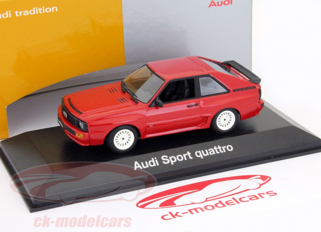 Audi Sport quattro red 1:43 Minichamps