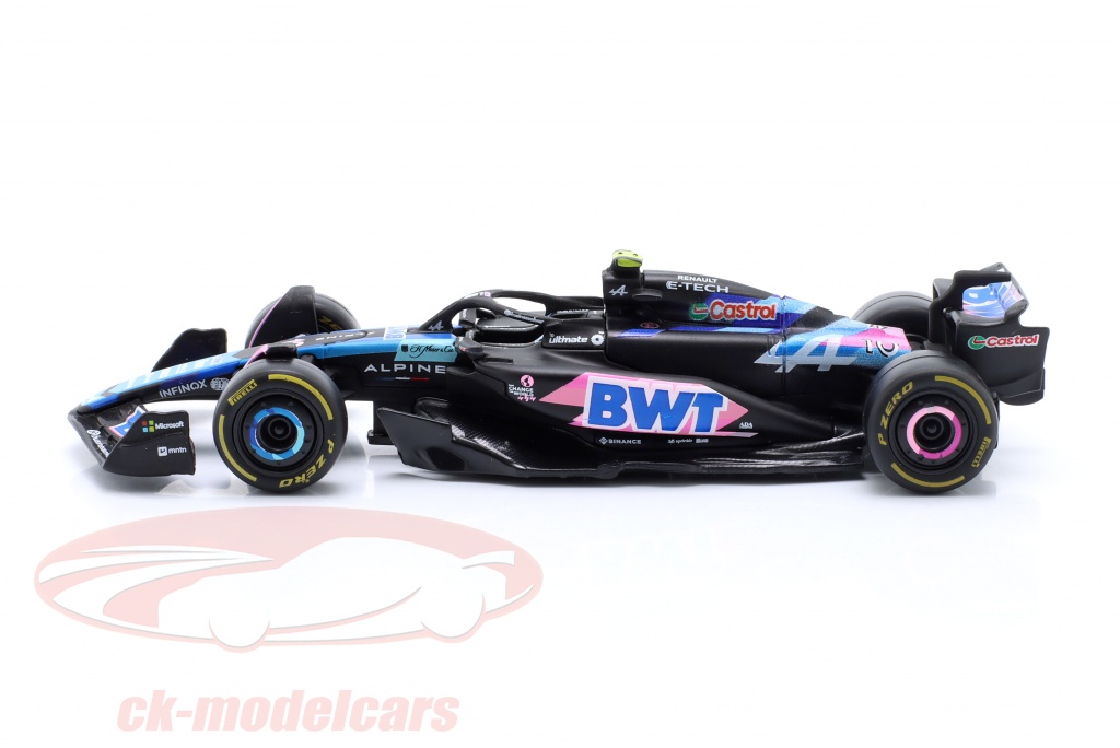 MAISTO BBURAGO Auto F1 esc 1:43 Alfa Romeo 2023 Coffret Bottines