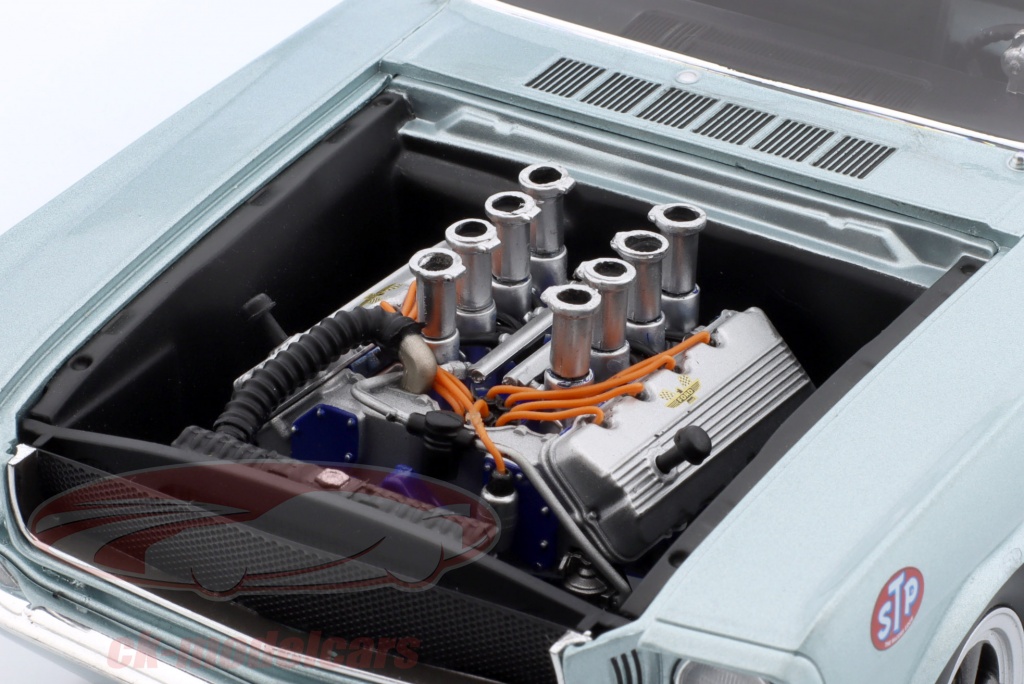 Les Ritchey Racing GMP 1:18 Ford Mustang A/FX Les Ritchey 建設年 1965 銀 A1801880 モデル 車 A1801880