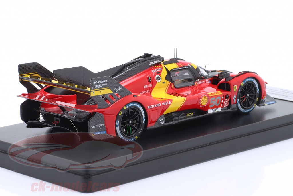 Ferrari 499P Le Mans 2023 Car N.50 Drivers Fuoco-Molina-Nielsen